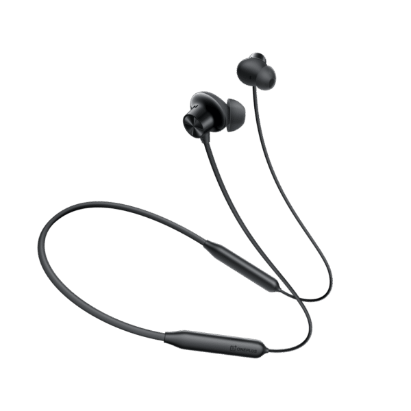 OnePlus Bullets Wireless Z2 ANC Bluetooth in Ear Earphones with Mic, 45dB Hybrid ANC, Bombastic Bass - 12.4 mm Drivers, 10 Mins Charge - 20 Hrs Music, 28 Hrs Battery (Black)