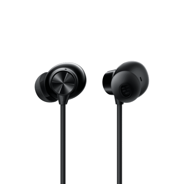 OnePlus Bullets Wireless Z2 ANC Bluetooth in Ear Earphones with Mic, 45dB Hybrid ANC, Bombastic Bass - 12.4 mm Drivers, 10 Mins Charge - 20 Hrs Music, 28 Hrs Battery (Black) - Image 3