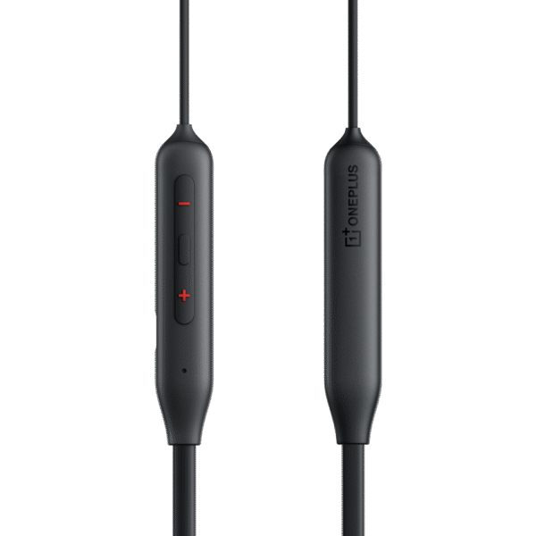 OnePlus Bullets Wireless Z2 ANC Bluetooth in Ear Earphones with Mic, 45dB Hybrid ANC, Bombastic Bass - 12.4 mm Drivers, 10 Mins Charge - 20 Hrs Music, 28 Hrs Battery (Black) - Image 5