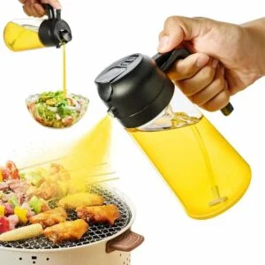 2 in 1 Oil Sprayer & Dispenser Bottle 500ml