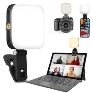 Magnetic LED Light Attachment for Selfie, Compatible with Magsafe, Indoor capture & more - Versatile LED Light for Phones, Tablets, Laptops, Cameras